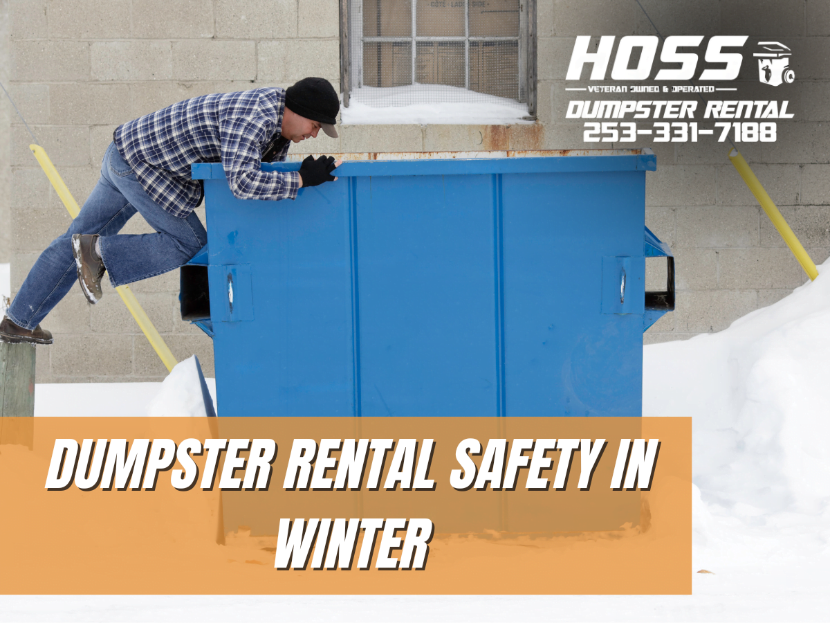 Dumpster Rental Safety in Winter