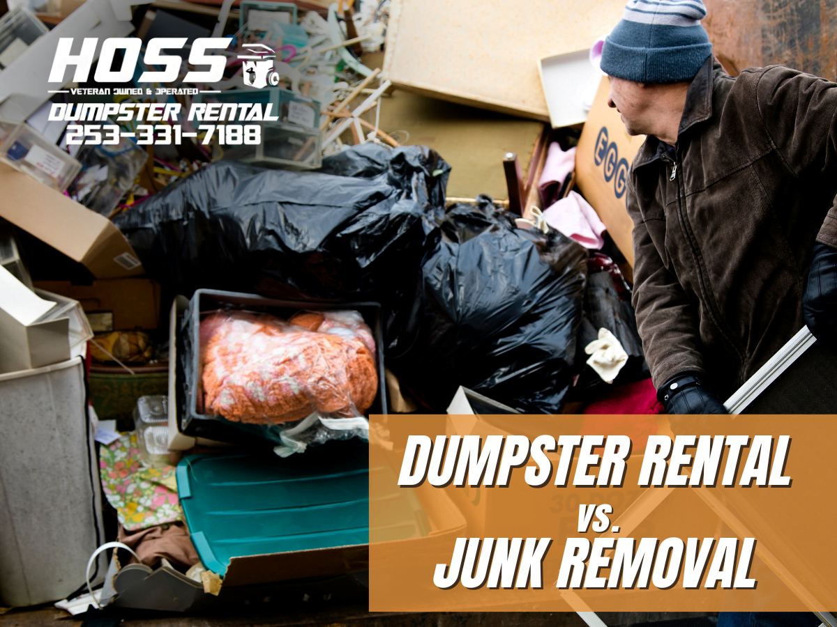 Dumpster Rental vs. Junk Removal Services