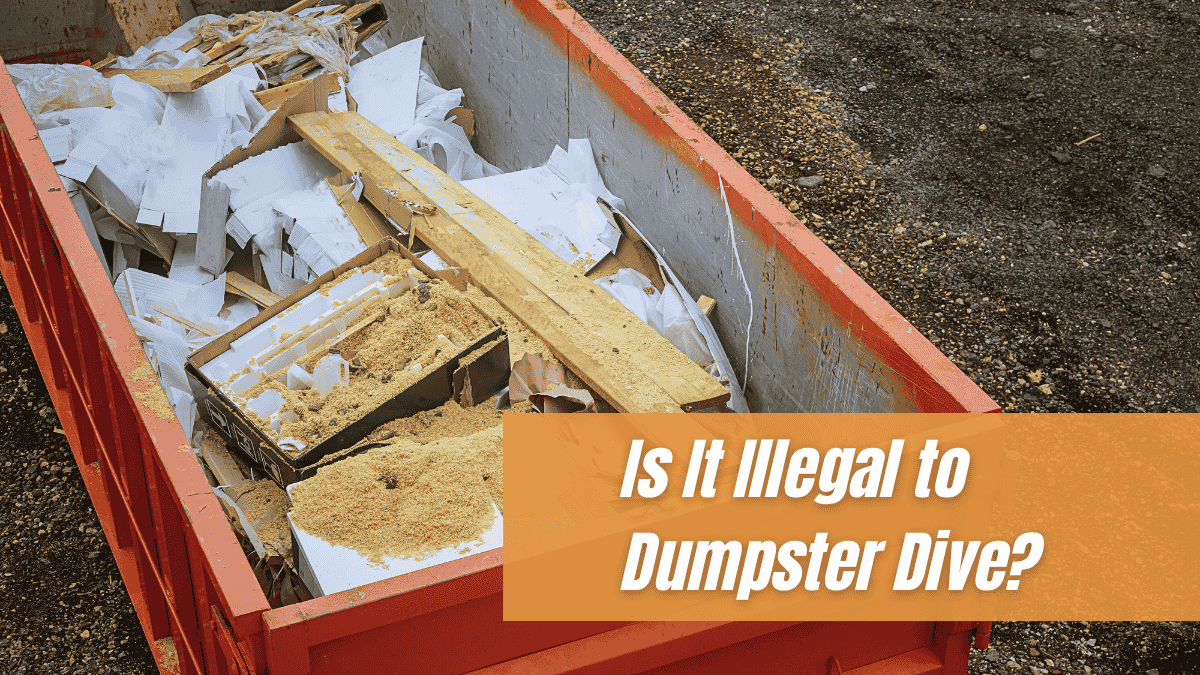 Is It Illegal to Dumpster Dive