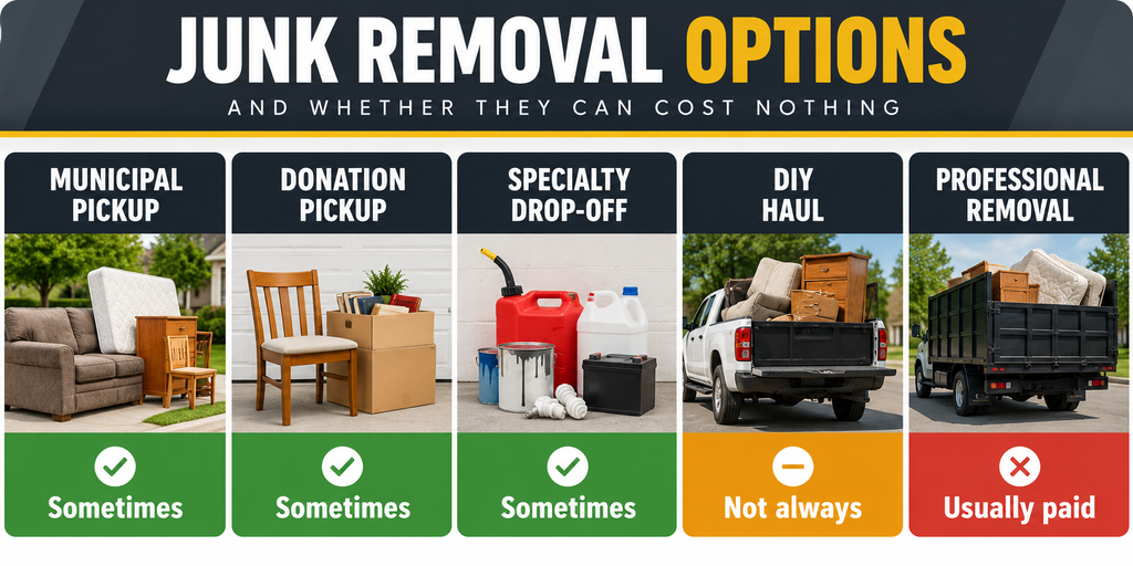 is junk removal free